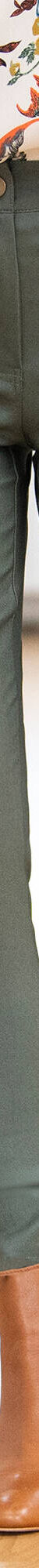 Pantalon fuselé enduit ultra stretch (kaki) Pantalon fuselé enduit ultra stretch (kaki)